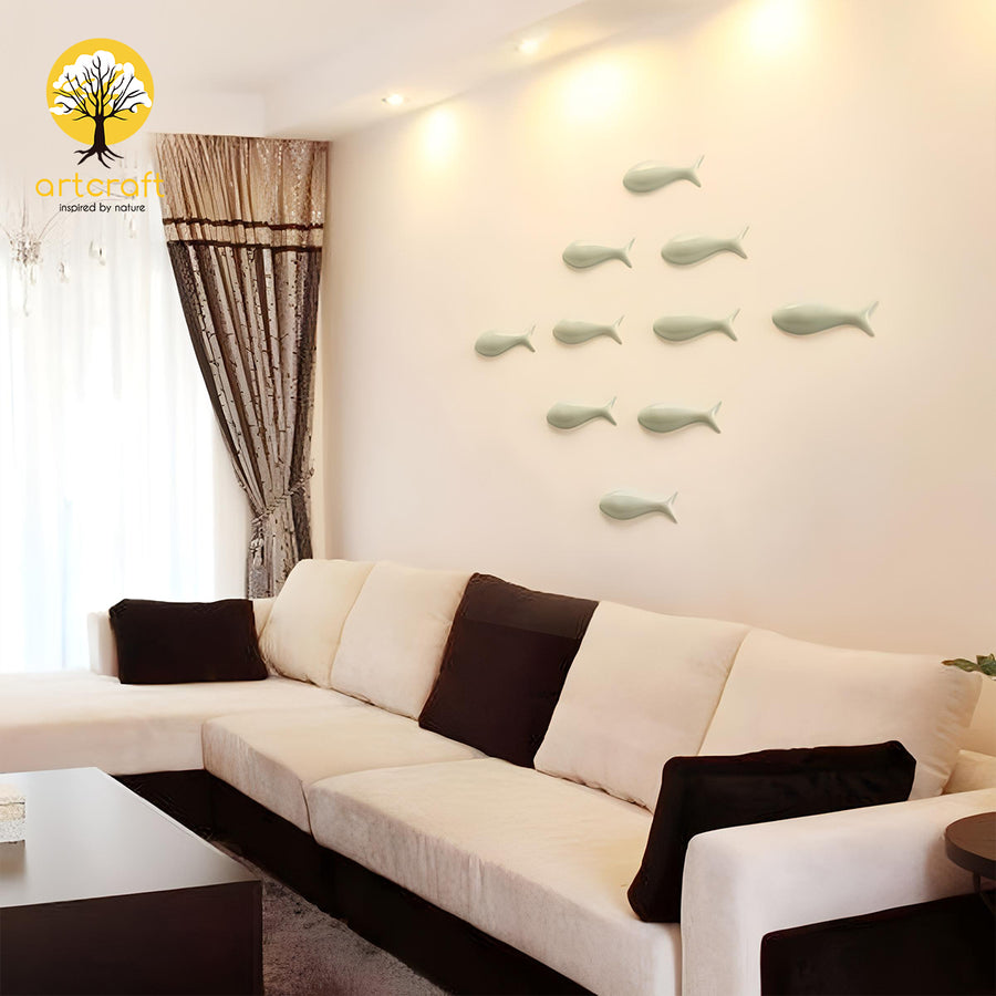 Guppy fish wall decor - 100% Made in Pure Brass