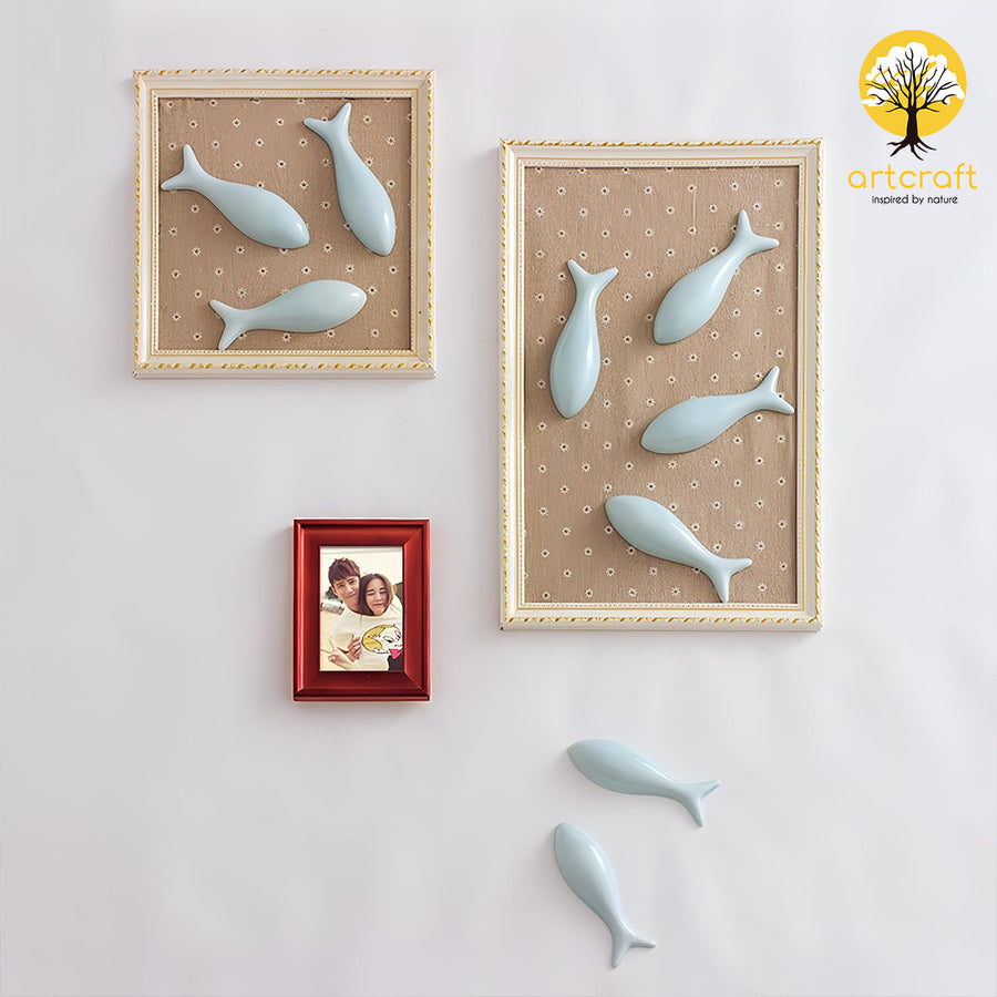 Guppy fish wall decor - 100% Made in Pure Brass