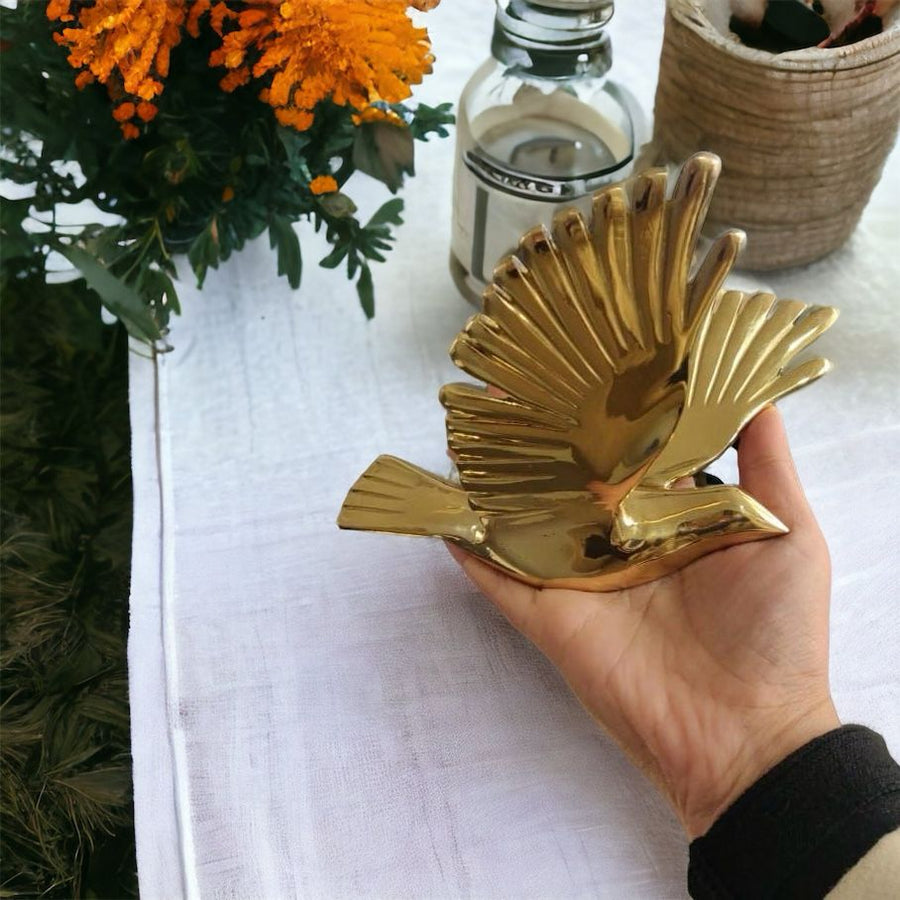 Seagulls - Flying Birds - 100% Made From Brass