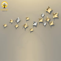 Thumbnail for Twist Square Wall Decor - 100% Made From Brass