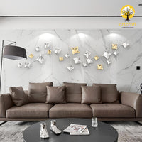Thumbnail for Twist Square Wall Decor - 100% Made From Brass
