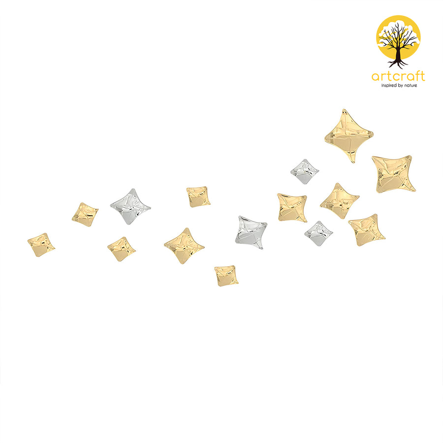 Twist Square Wall Decor - 100% Made From Brass