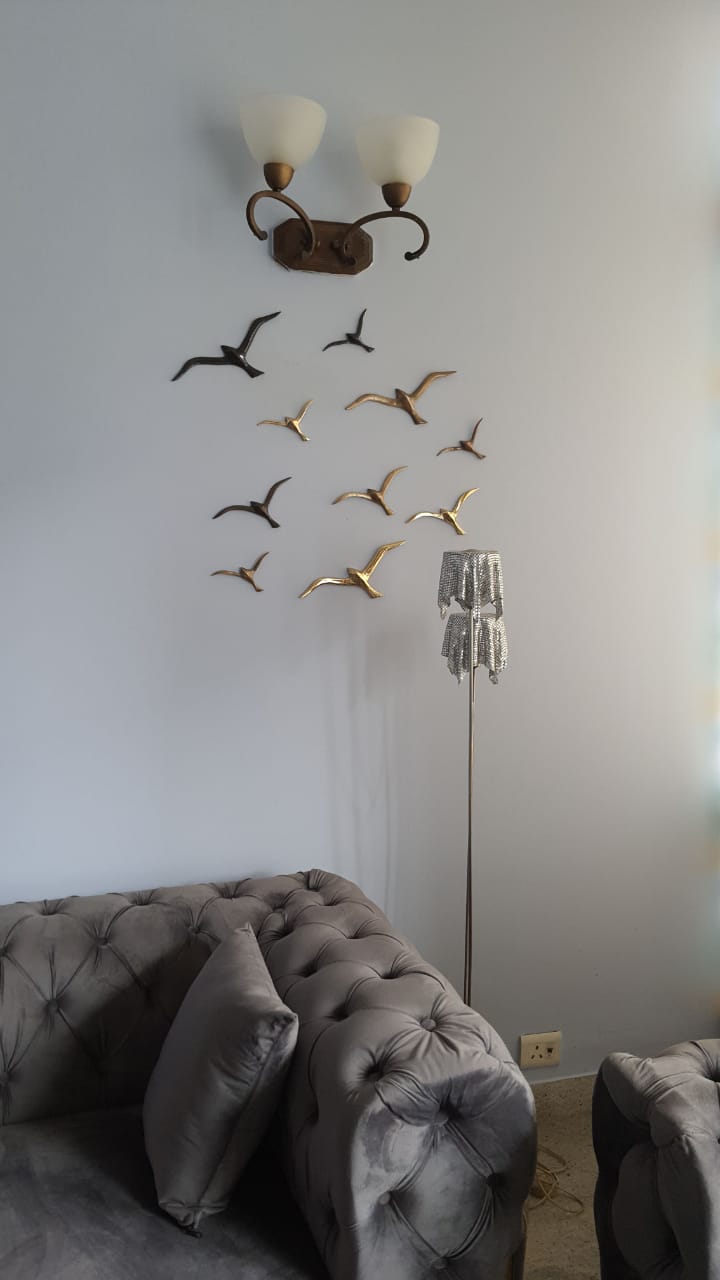 Flying birds Wall Hanging - 100% Made From Brass