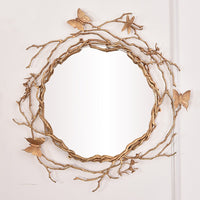 Thumbnail for Butterfly Wall Mirror - 100% Made From Brass
