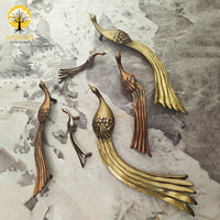 Thumbnail for Peacock Handle - 100% Made from Pure Brass