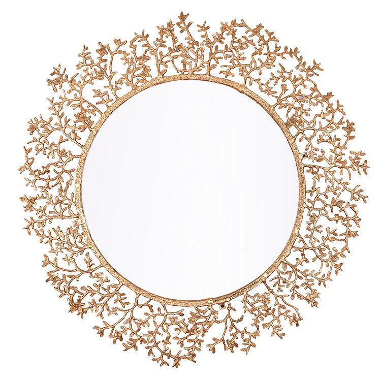 Shrub Wall Mirror - 100% Made From Brass