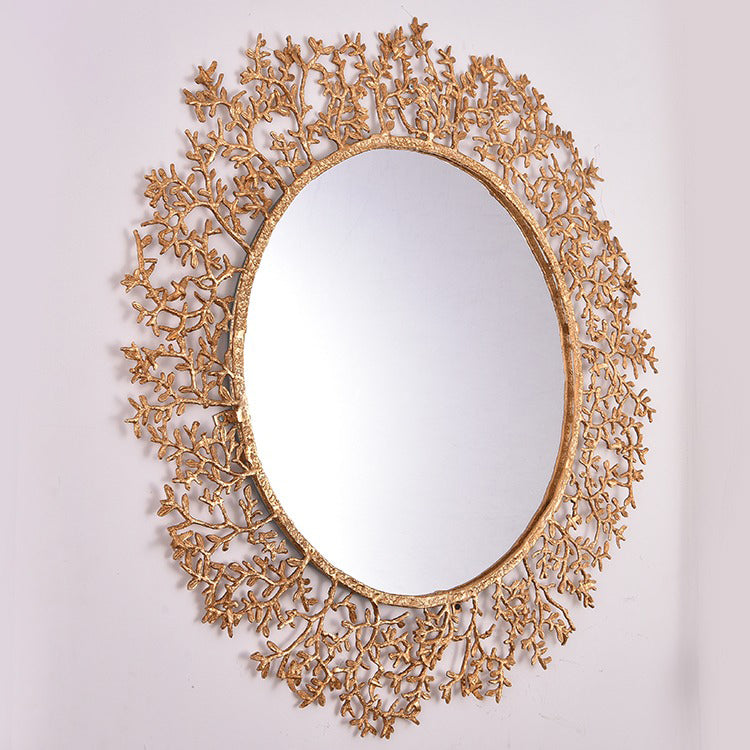 Shrub Wall Mirror - 100% Made From Brass