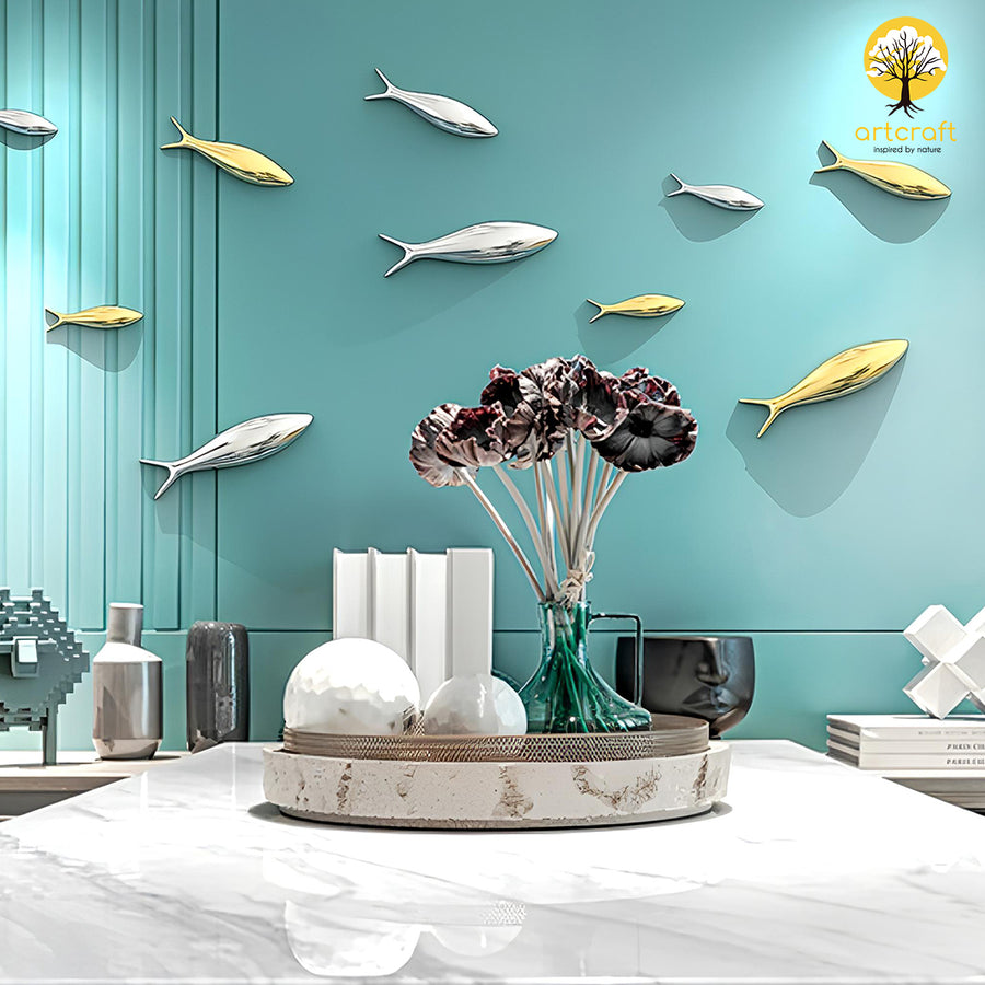 Tuna fish wall decor - 100% Made in Pure Brass