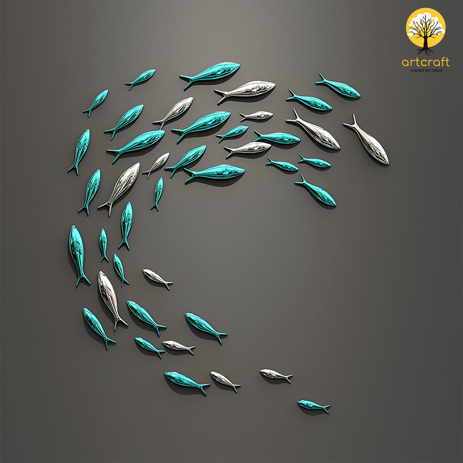 Tuna fish wall decor - 100% Made in Pure Brass