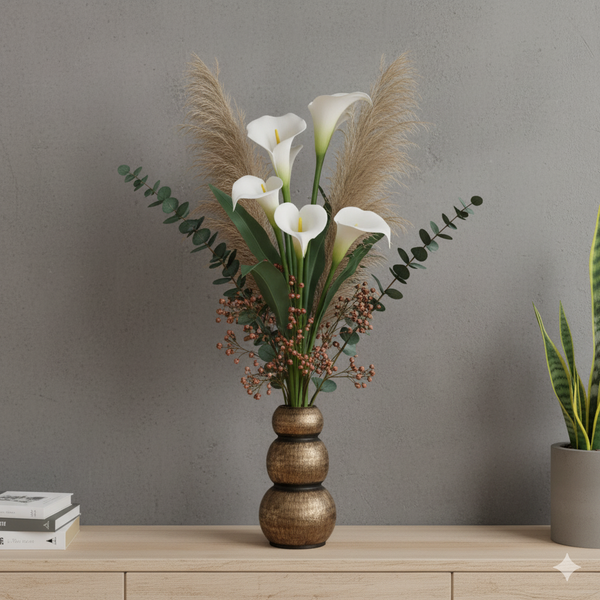 Rattle Vase - Made in 100% Pure Brass