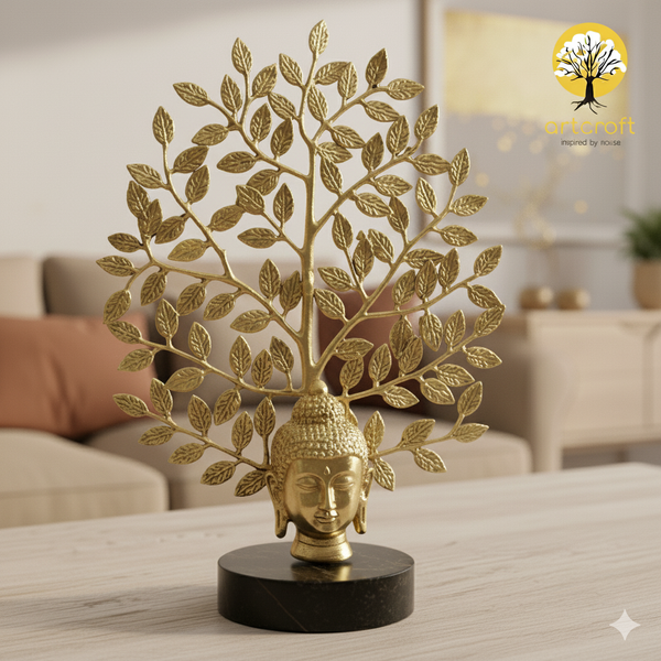 KalpaVriksha Table Art - 100% MADE FROM BRASS