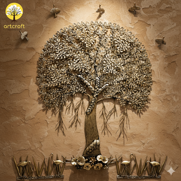 Brass Kalpvriksha Tree of Life : Wish bearer Concept