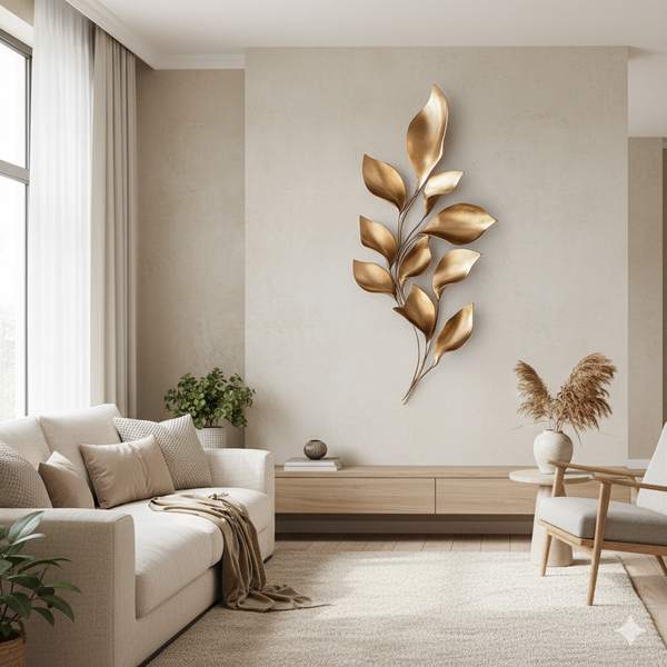 Leaf Branch - 100% MADE FROM BRASS