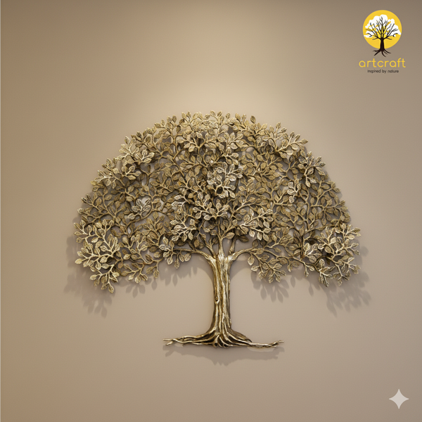Brass Kalpvriksha Tree of Life - Kalpataru concept