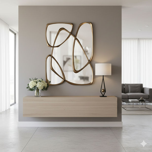 Adva Wall Mirror - Made in 100% Brass