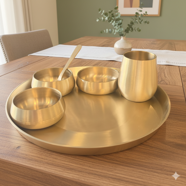 Bandagi -  Set of 6 Kansa Utensils
