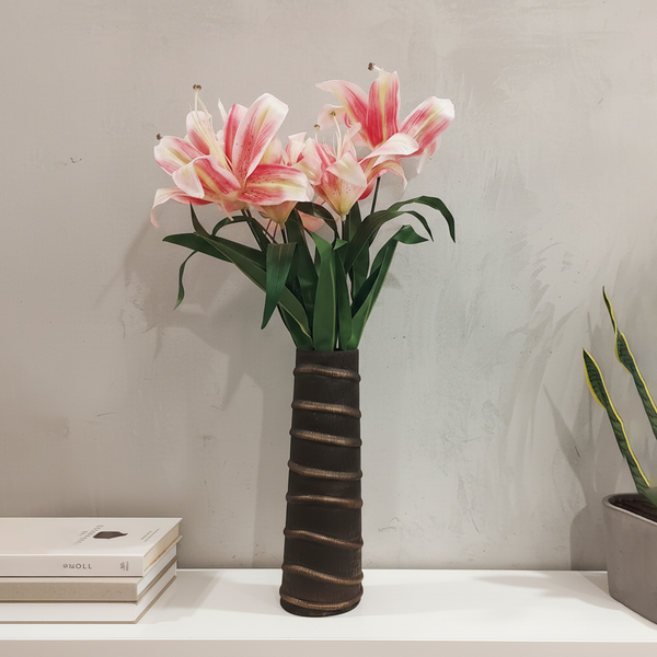 Waves Vase - Made in 100% Pure Brass