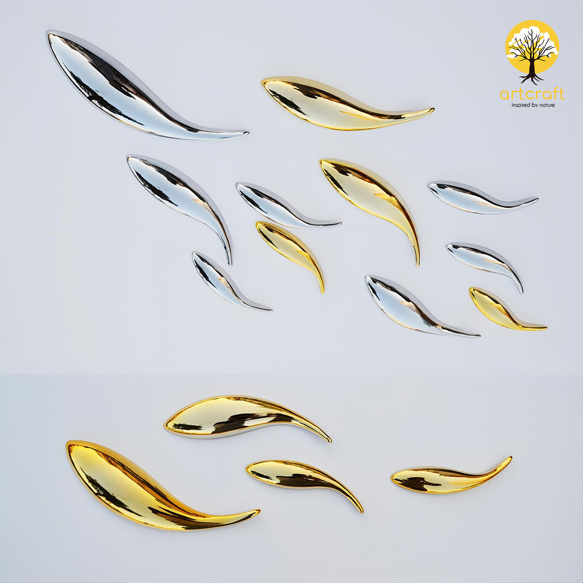 Gold Fish -100% Made From Brass