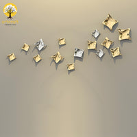 Thumbnail for Twist Square Wall Decor  - 100% Made From Brass