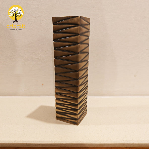 ZigZag Vase - Made in 100% Pure Brass