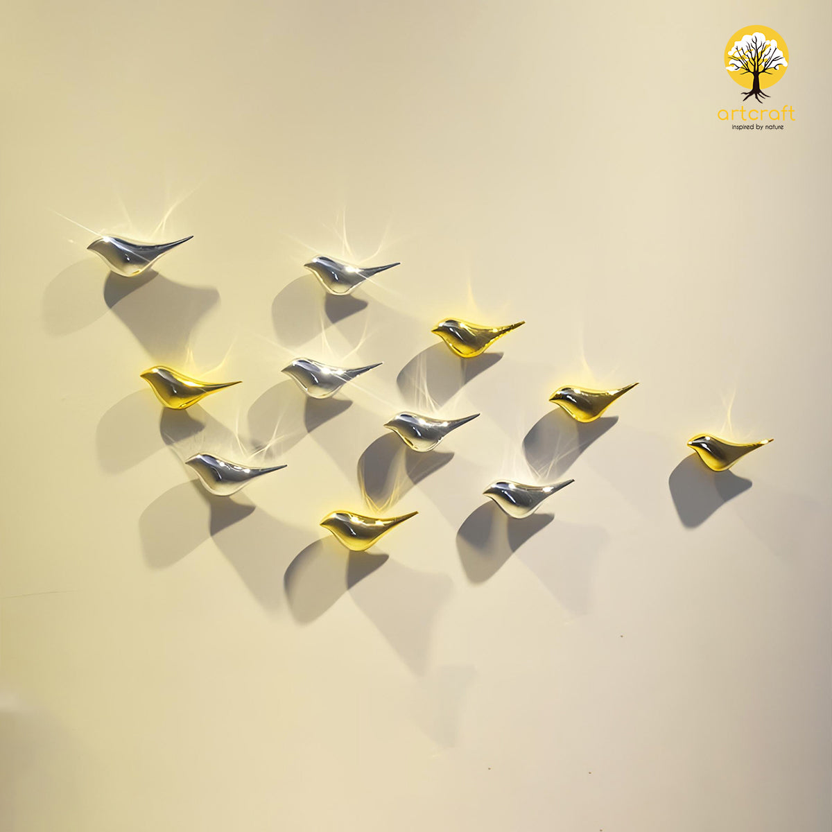 Sparrows - 100% Made From Brass