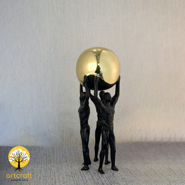 Team Work Ball - 100% MADE FROM BRASS