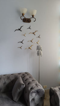 Thumbnail for Flying birds Wall Hanging - 100% Made From Brass