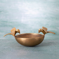 Thumbnail for BIRD BOWL BUNCH TABLE DECOR - 100% MADE FROM BRASS