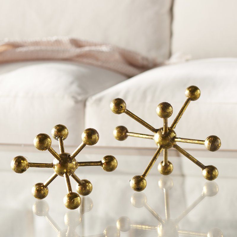 MOLECULE TABLE DECOR - 100% MADE FROM BRASS