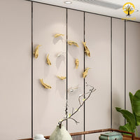 Thumbnail for Arrowana fish wall decor - 100% Made in Pure Brass