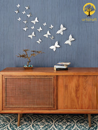 Thumbnail for Chrome Butterfly Wall Decor