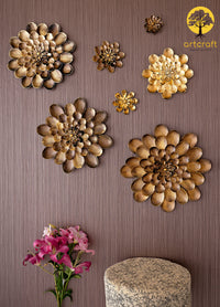 Thumbnail for Dalhia Wall Flower Decor - 100% Made From Brass