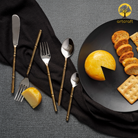 Thumbnail for Bamboo cutlery set