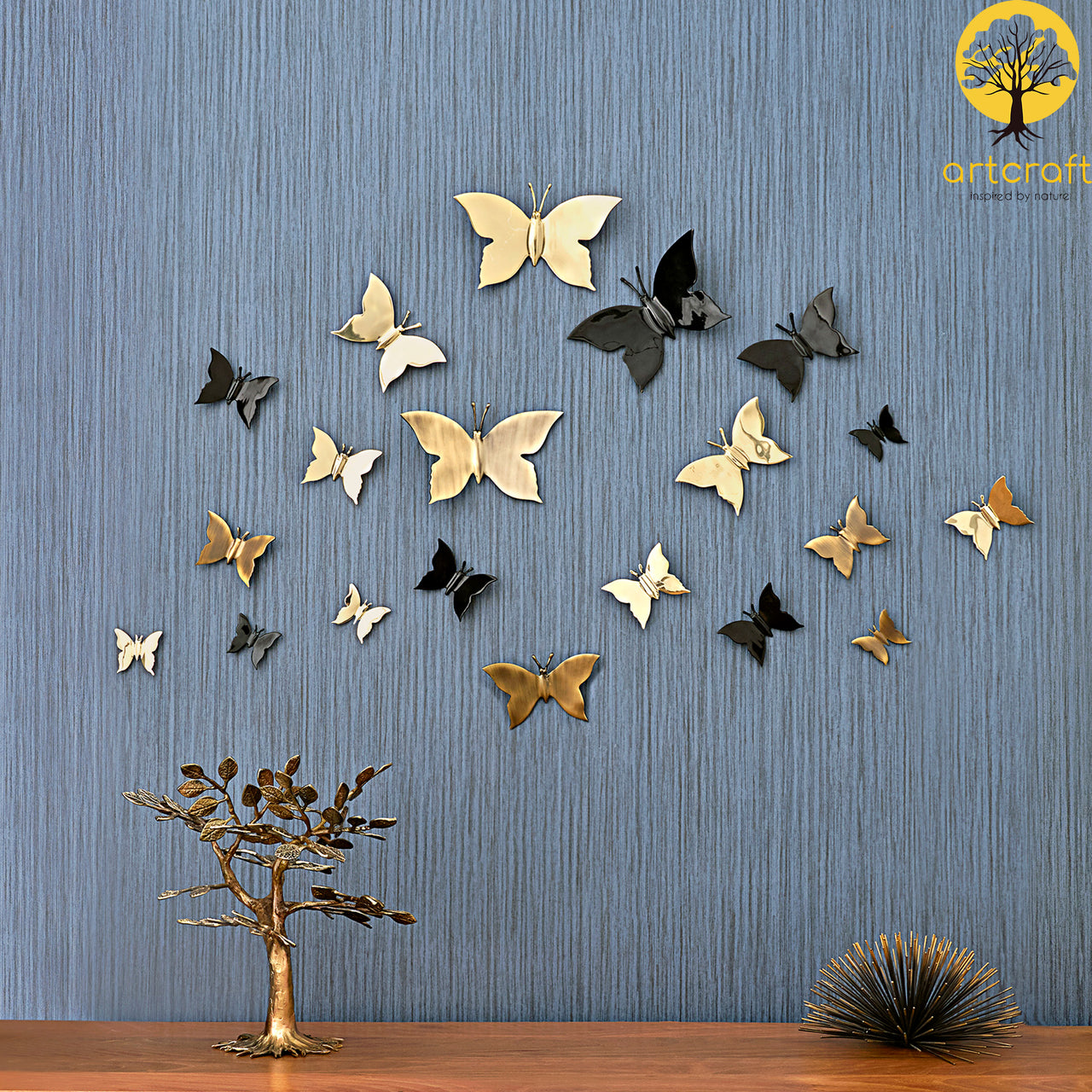 ButterFly Wall Decor - 100% Made From Brass