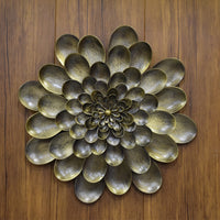 Thumbnail for Dalhia Wall Flower Decor - 100% Made From Brass