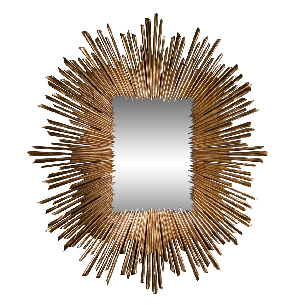 Sunshine Recta Wall Mirror - 100% Made From Brass
