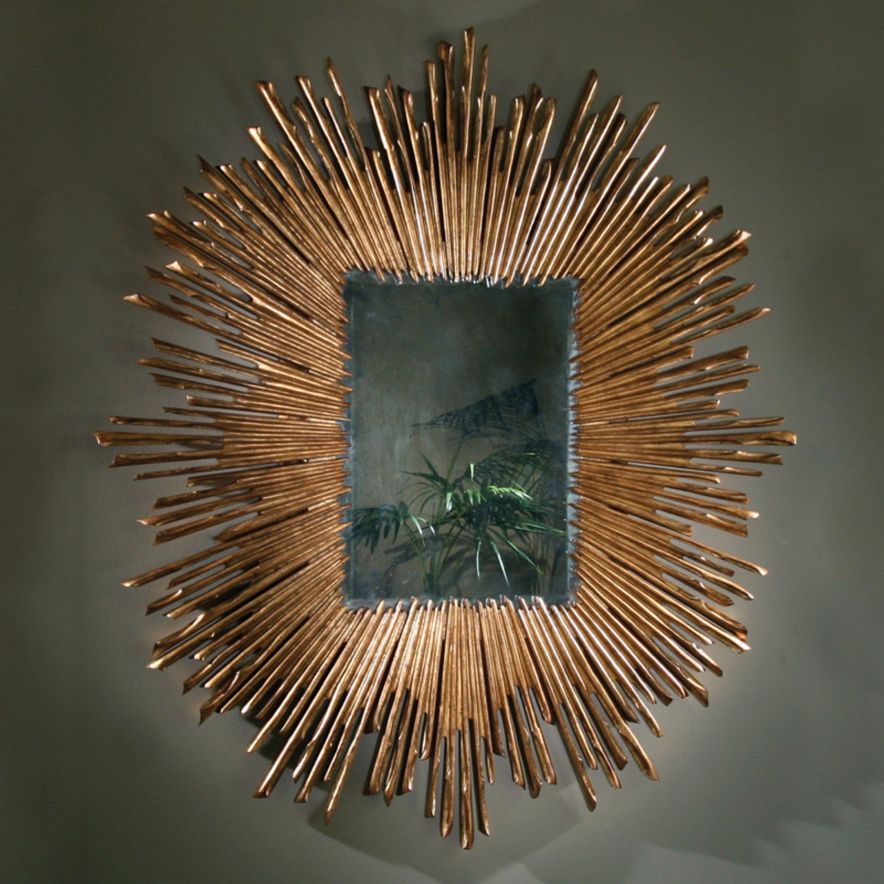 Sunshine Recta Wall Mirror - 100% Made From Brass