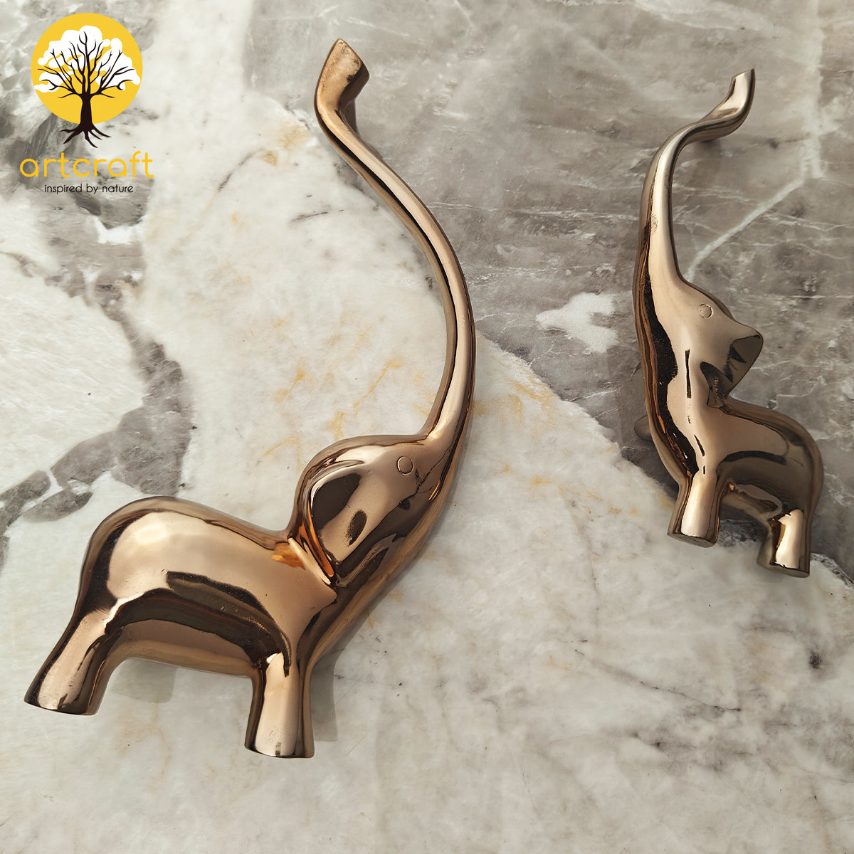 Elephant Handle - 100% Made from Pure Brass