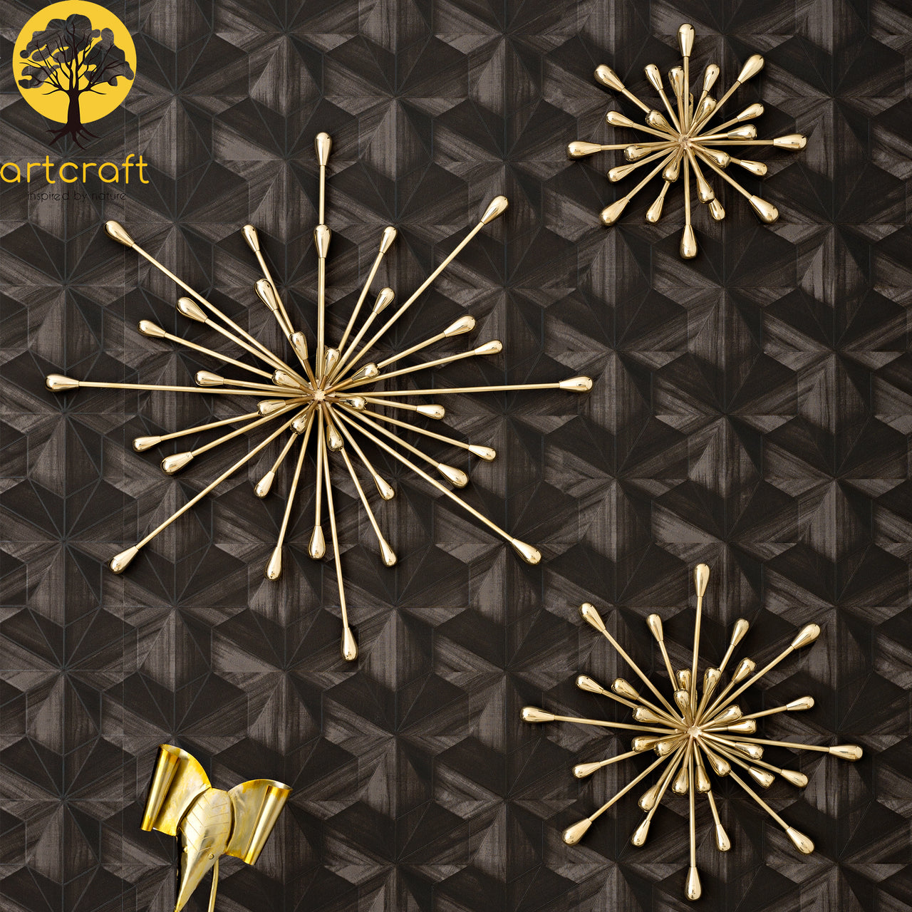 Wall Fireworks - 100% Made From Brass