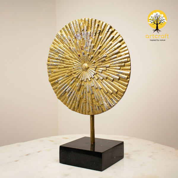 Infinity Disc Table Art - 100% MADE FROM BRASS