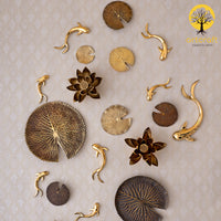Thumbnail for POND FISH WALL DECOR - 100% MADE IN BRASS