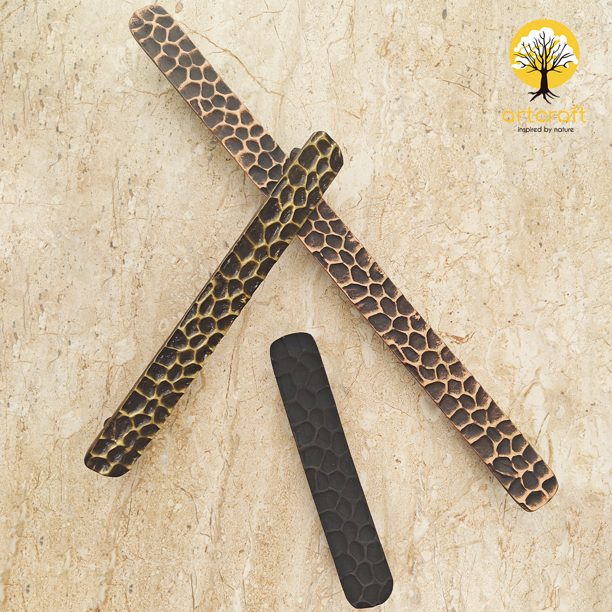 Leopard Handle - 100% Made from Pure Brass