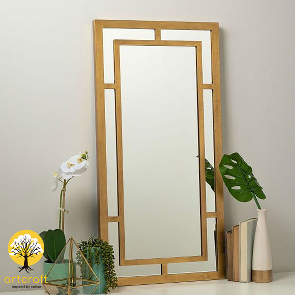Linear Table Mirror - 100% Made From Brass