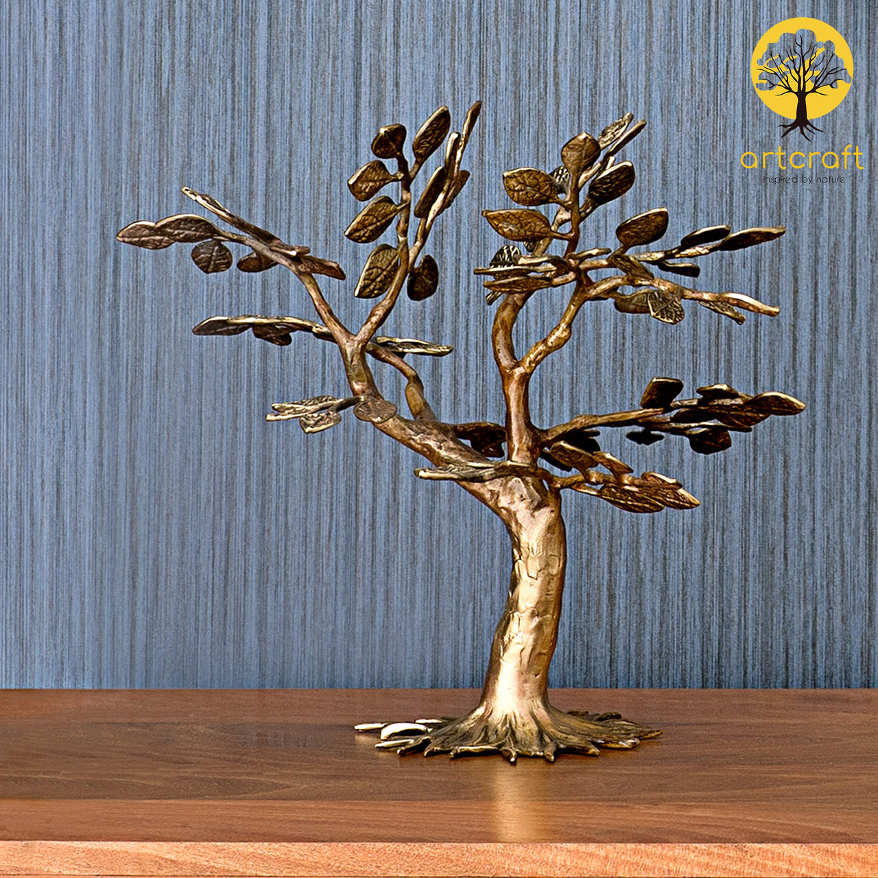 3D TREE TABLE DECOR - 100% MADE FROM BRASS