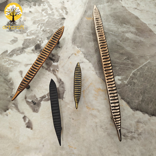 Peapod Handle - 100% Made from Pure Brass