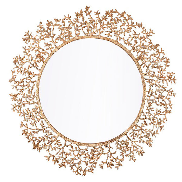 Shrub Wall Mirror - 100% Made From Brass