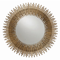 Thumbnail for Sunburst Wall Mirror - 100% Made From Brass