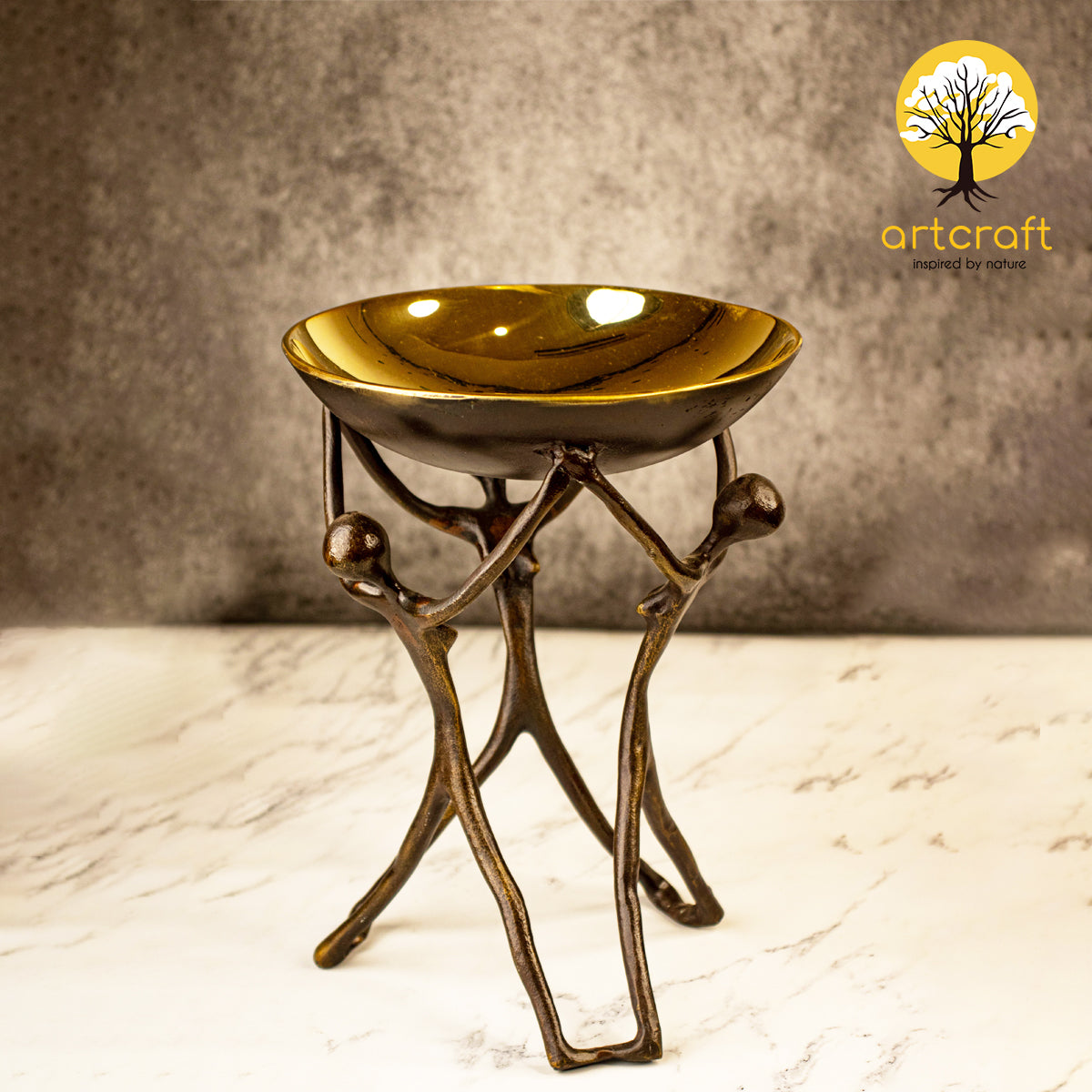 Team Work  Bowl - 100% MADE FROM BRASS