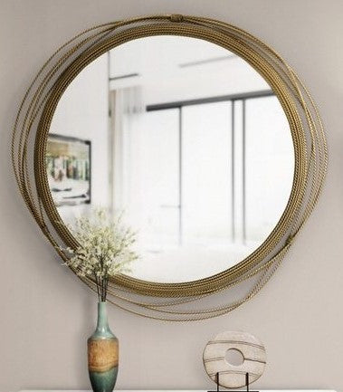 Bracelet Wall Mirror - 100% Made From Brass