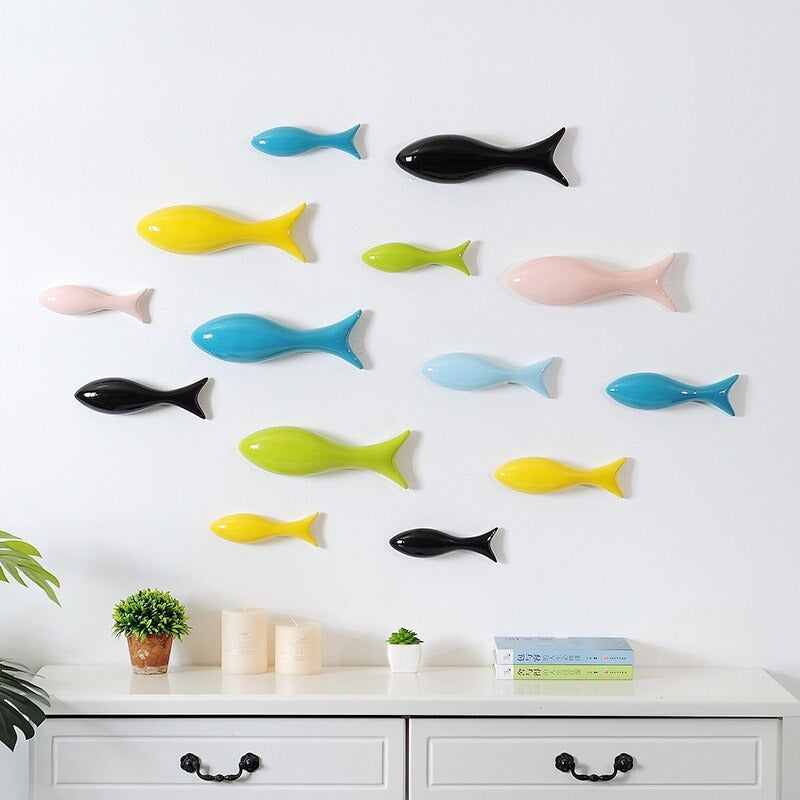 Guppy fish wall decor - 100% Made in Pure Brass